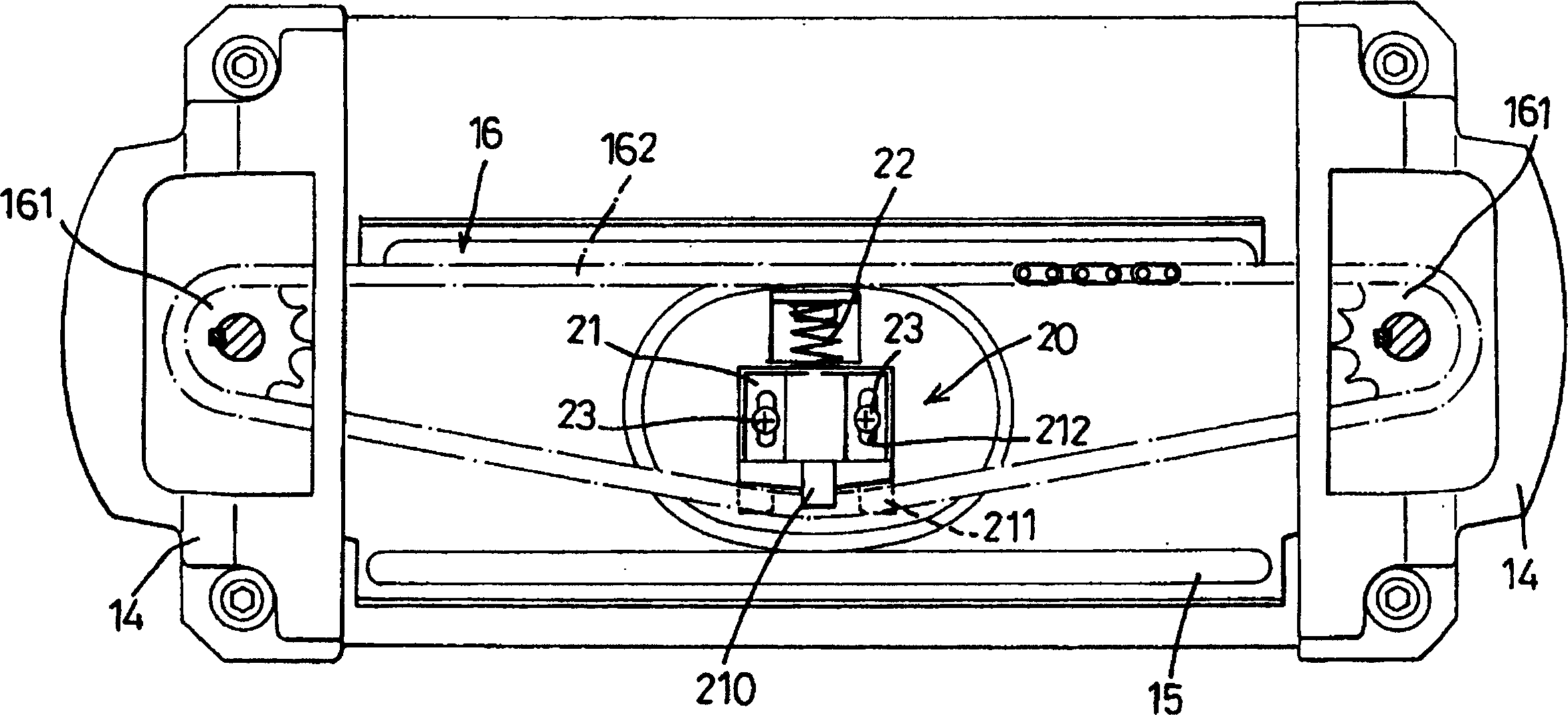 Machine base regulating and lock-fixing device of wood planer