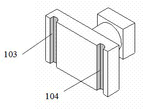 Power inductance element formed by molding and manufacturing method thereof