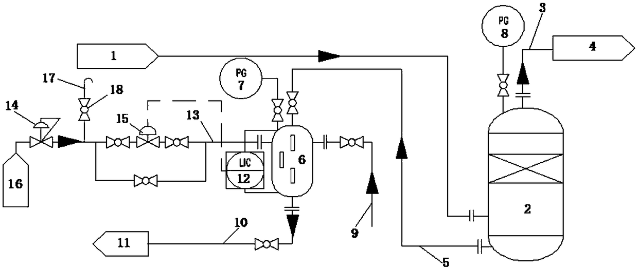 Formaldehyde recycling device