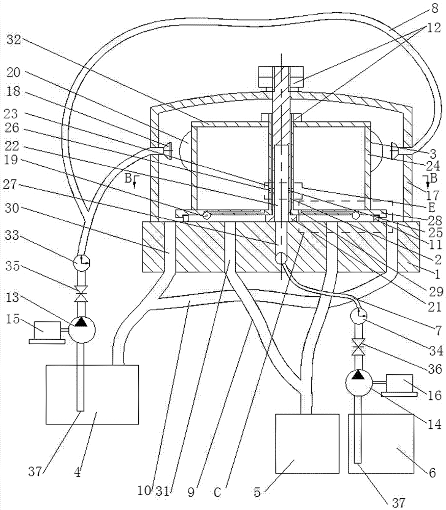 Novel centrifugal rotor oil filtering machine