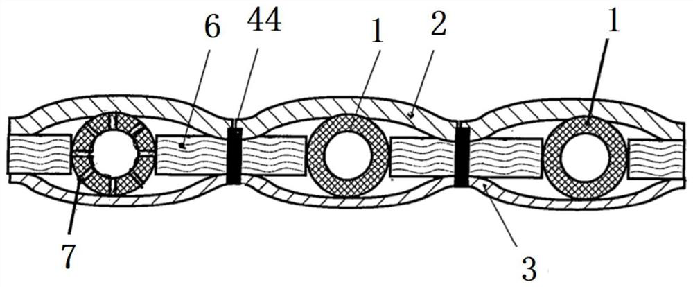 A high-temperature desert lawn underground sprinkler and its installation method