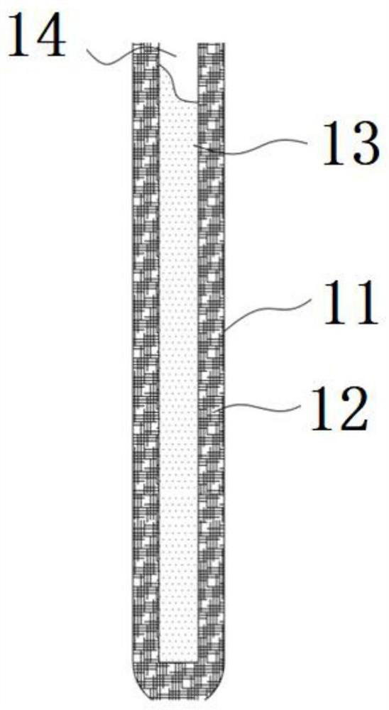 A high-temperature desert lawn underground sprinkler and its installation method