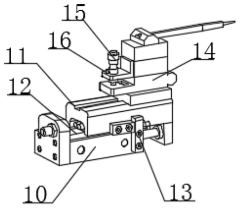 Semiconductor probe table type dotting machine