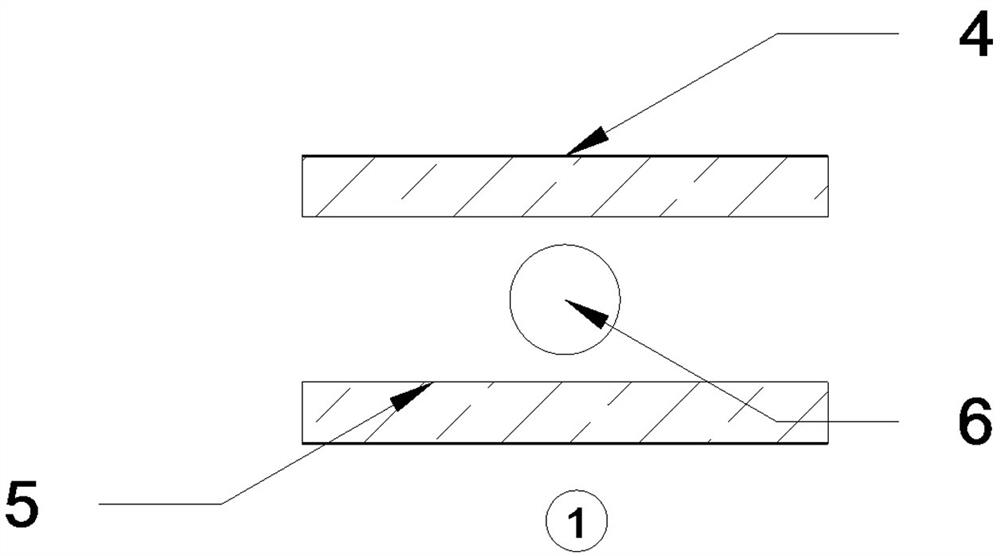 Device for improving mixing efficiency of slurry and soil of mixing pile