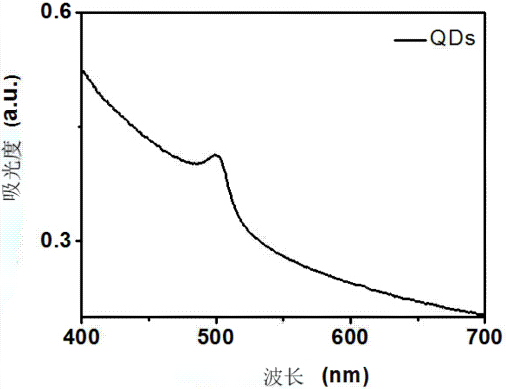 A bromide perovskite quantum dot material with high brightness and good monochromaticity and its preparation method