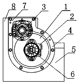 Numerically controlled type hydraulic transmission system