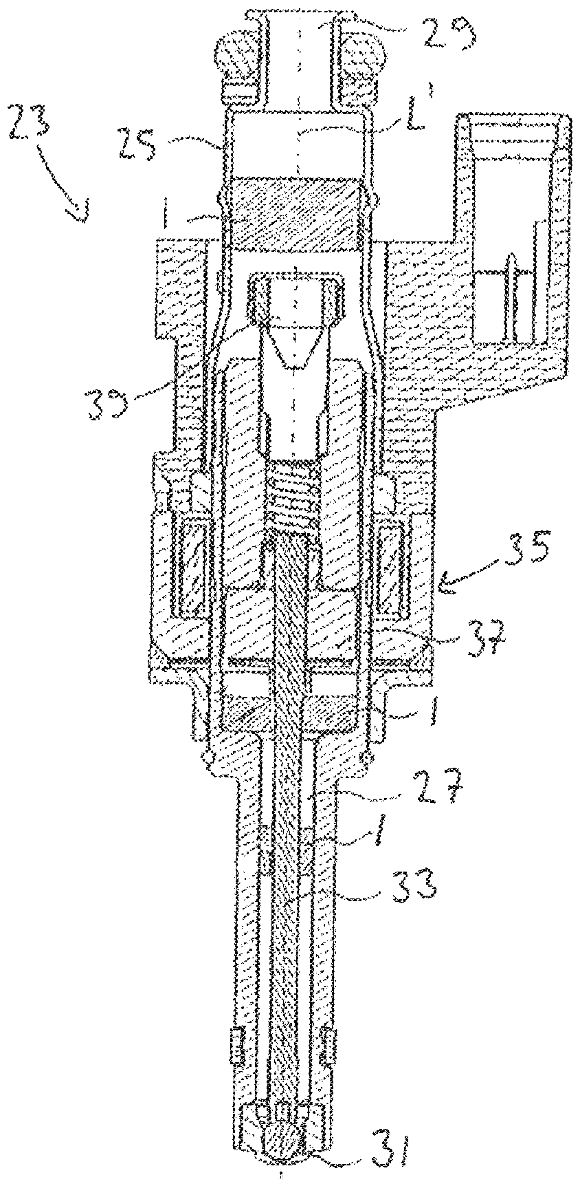 Anti-reflection device for an injection valve and injection valve