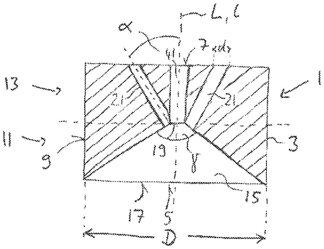 Anti-reflection device for an injection valve and injection valve