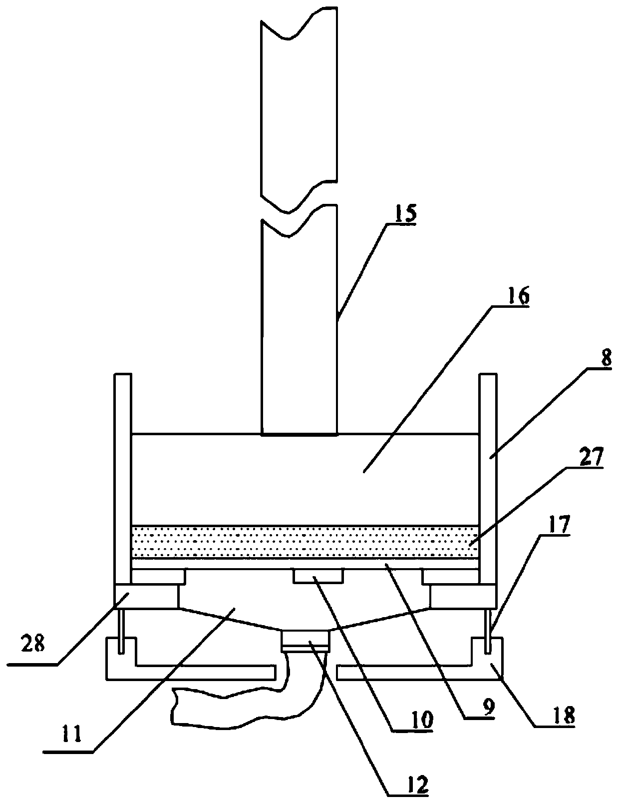 A method for manufacturing rigid heat-insulating tile body by additive manufacturing method