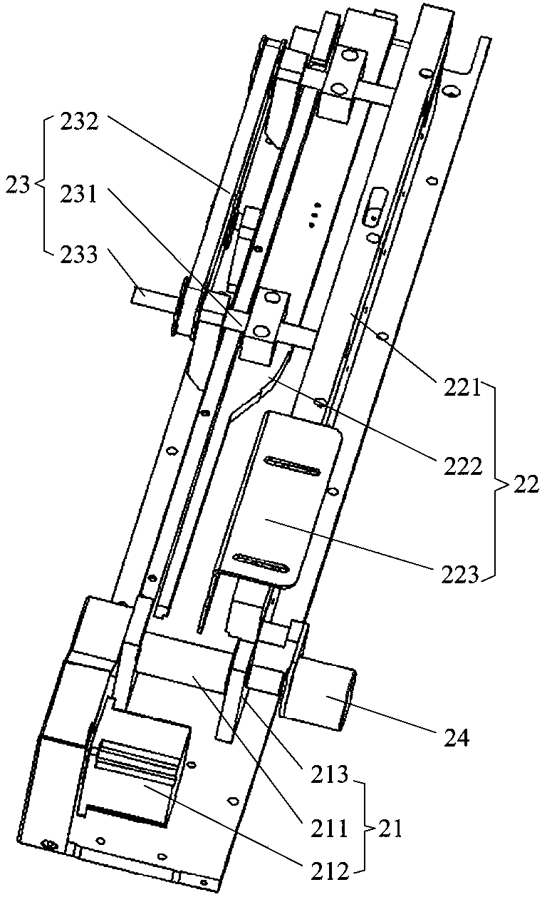Fully automatic tubular material transferring device