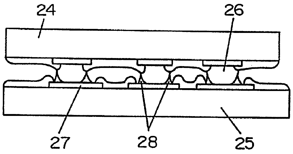 Method of making semiconductor devices having protruding contacts