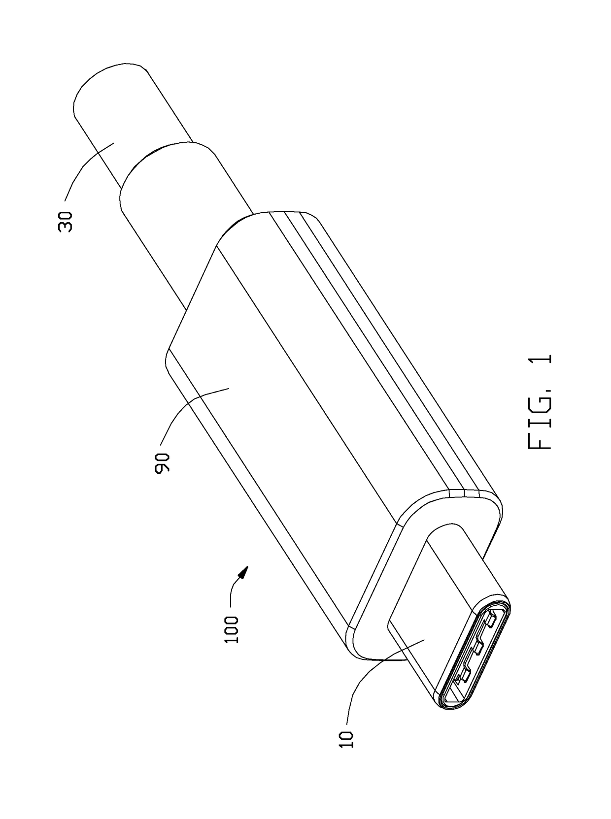 Manufacturing method of a cable connector assembly