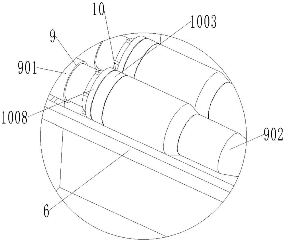 Equipment for preventing missing demolding of PVC gloves