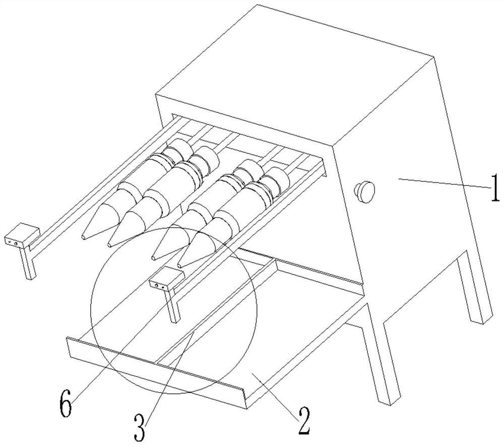 Equipment for preventing missing demolding of PVC gloves