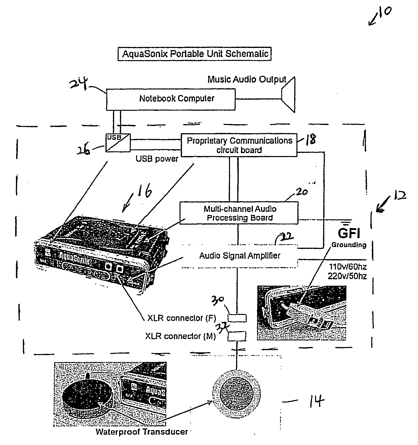 Vibroacoustic sound therapeutic system and method