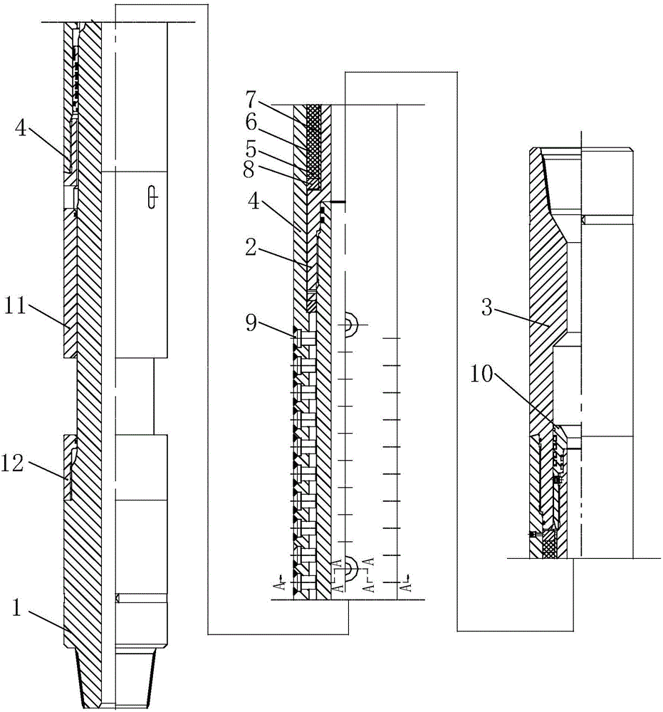 Heavy shock absorber for drilling operation