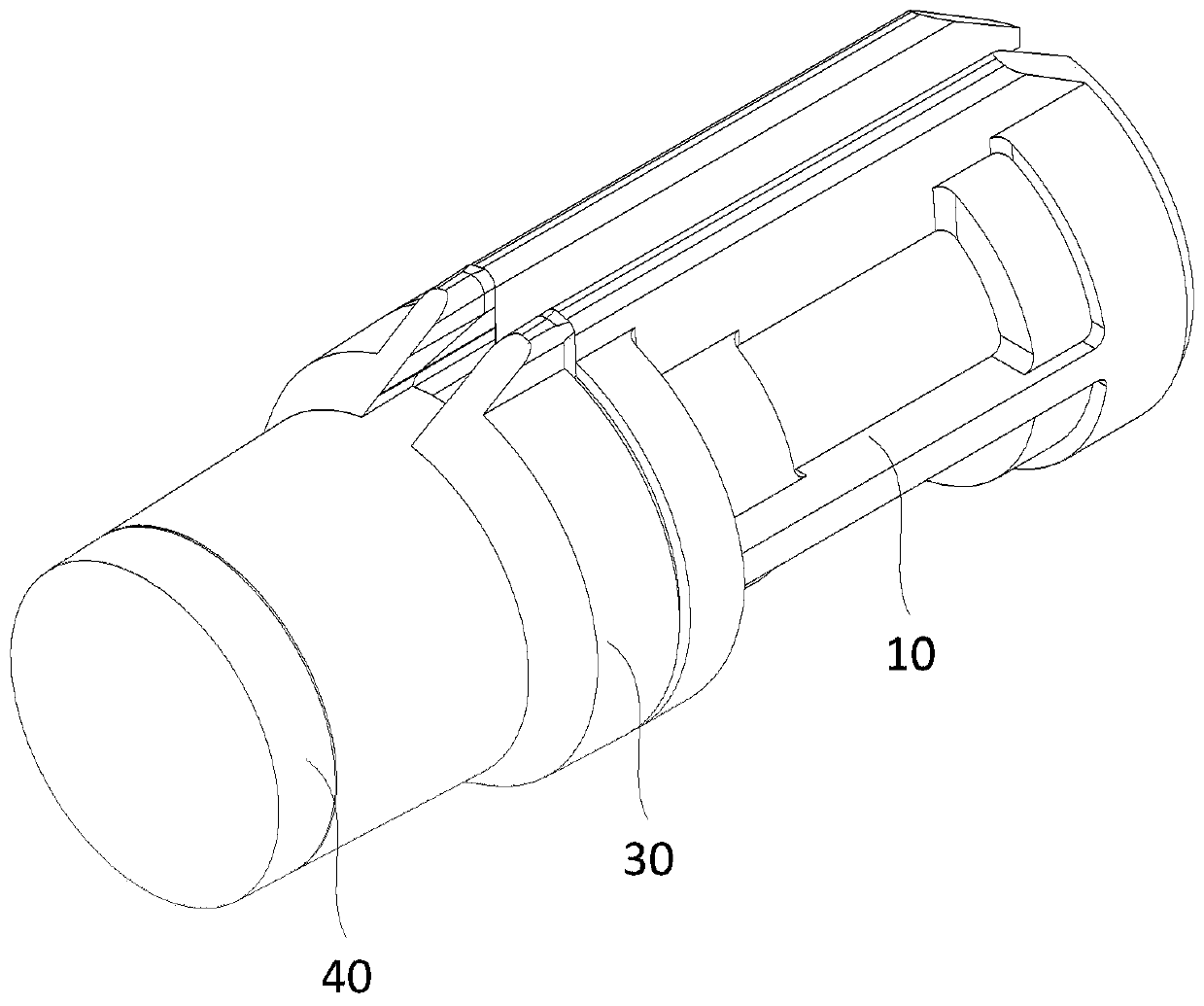 Infrared emission angle adjustment structure, infrared emission module and remote control apparatus