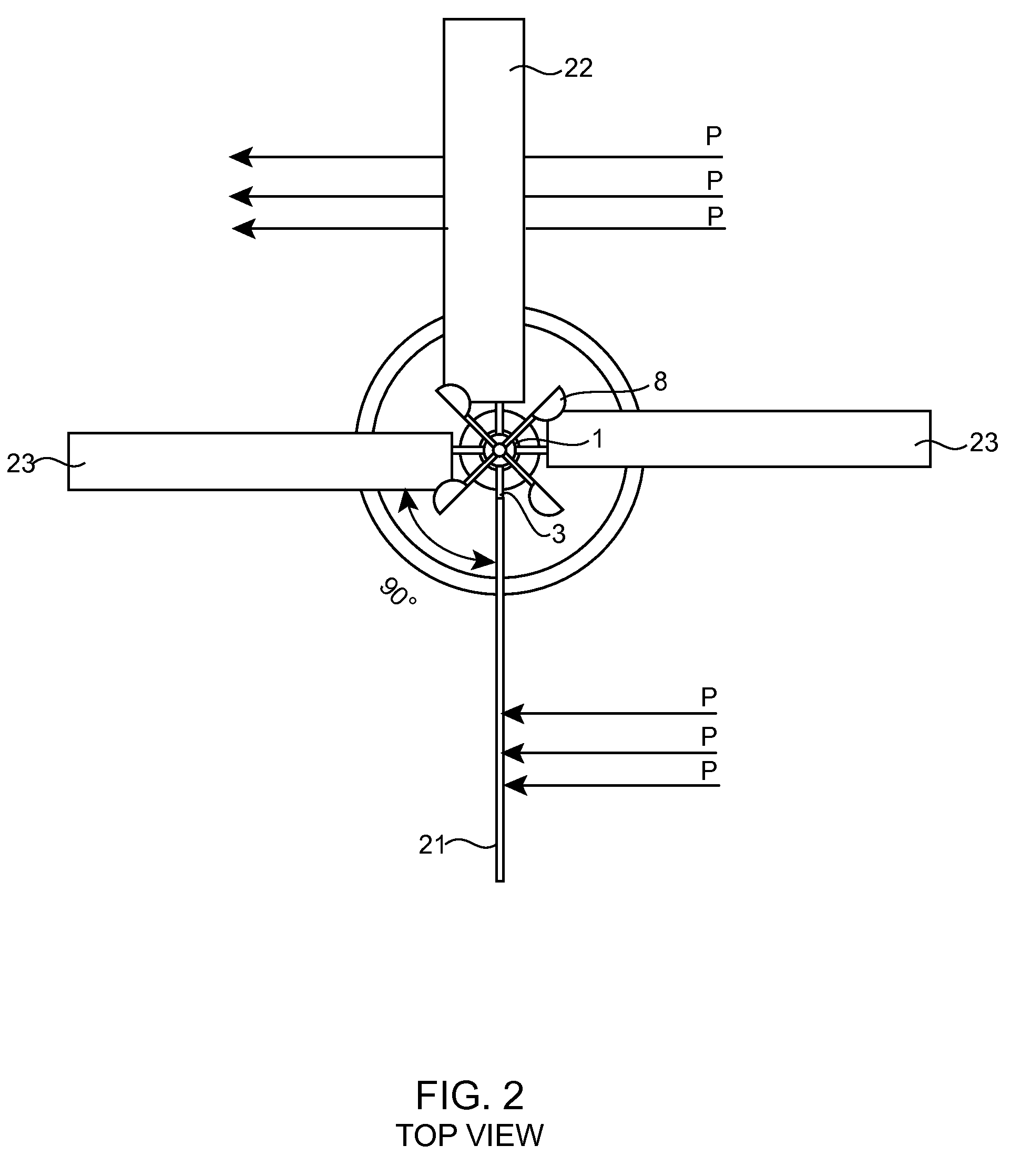 Vertical axis sail-type windmill power transfer device