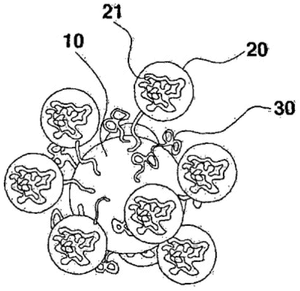 Ultrasound contrast medium in which nanoparticles containing drug are combined, and preparation method therefor