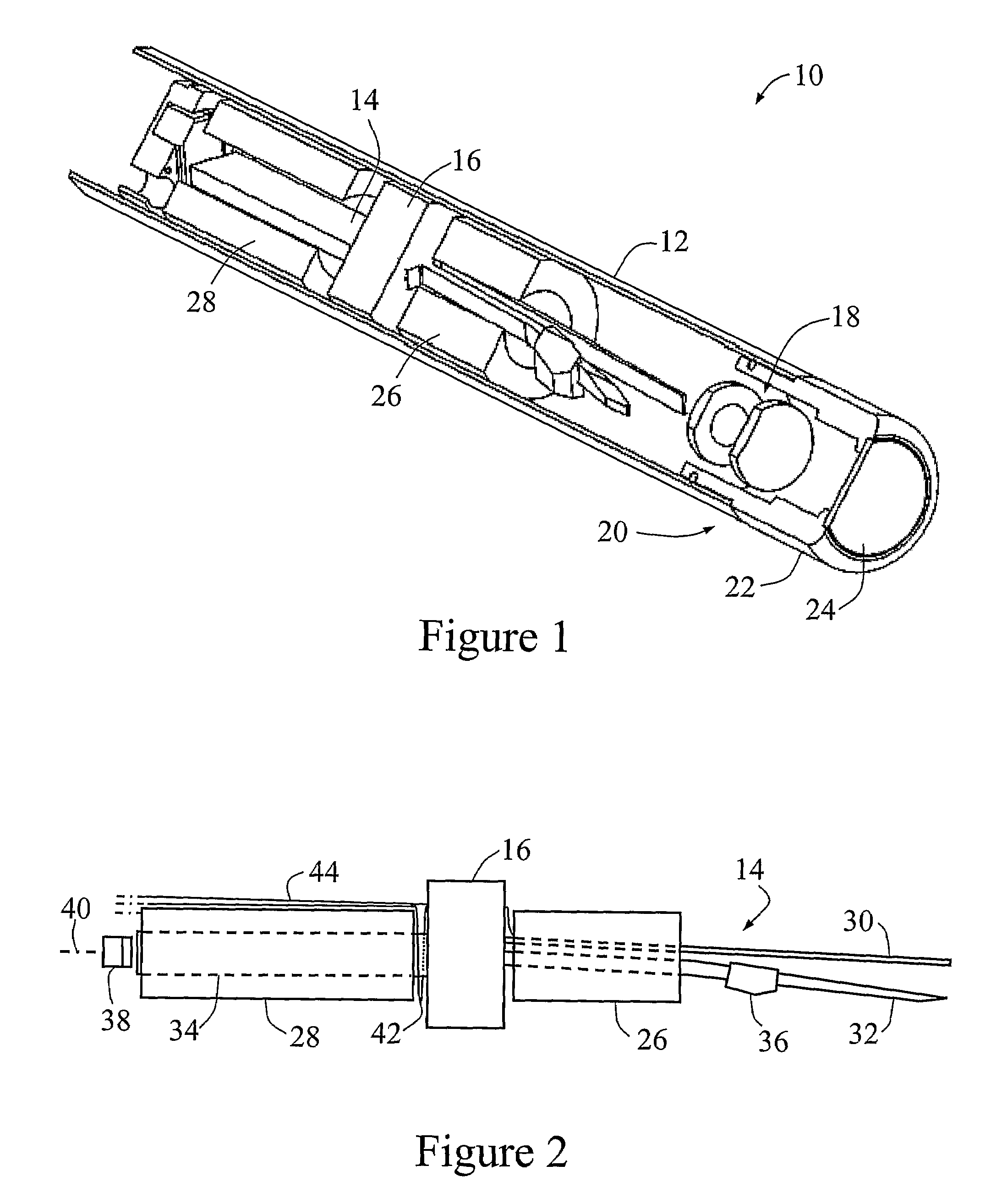 Tuning-fork-type scanning apparatus with a counterweight