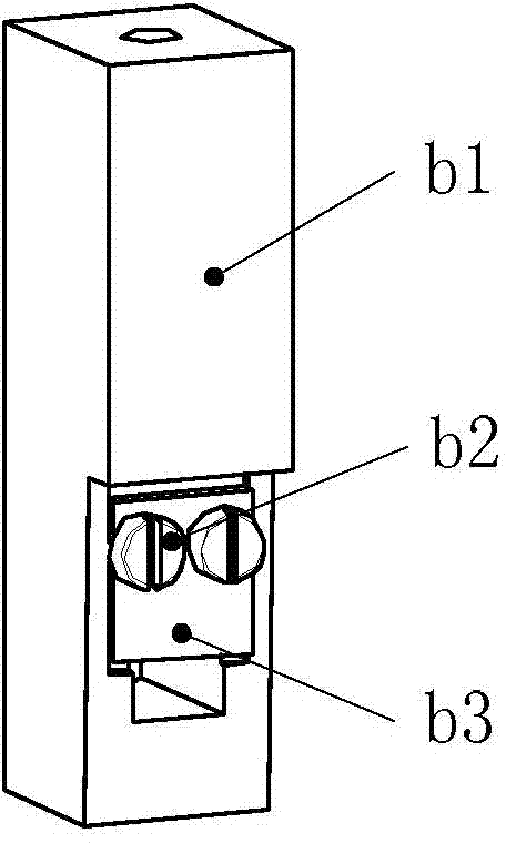 Composite material guiding and shearing integrated device