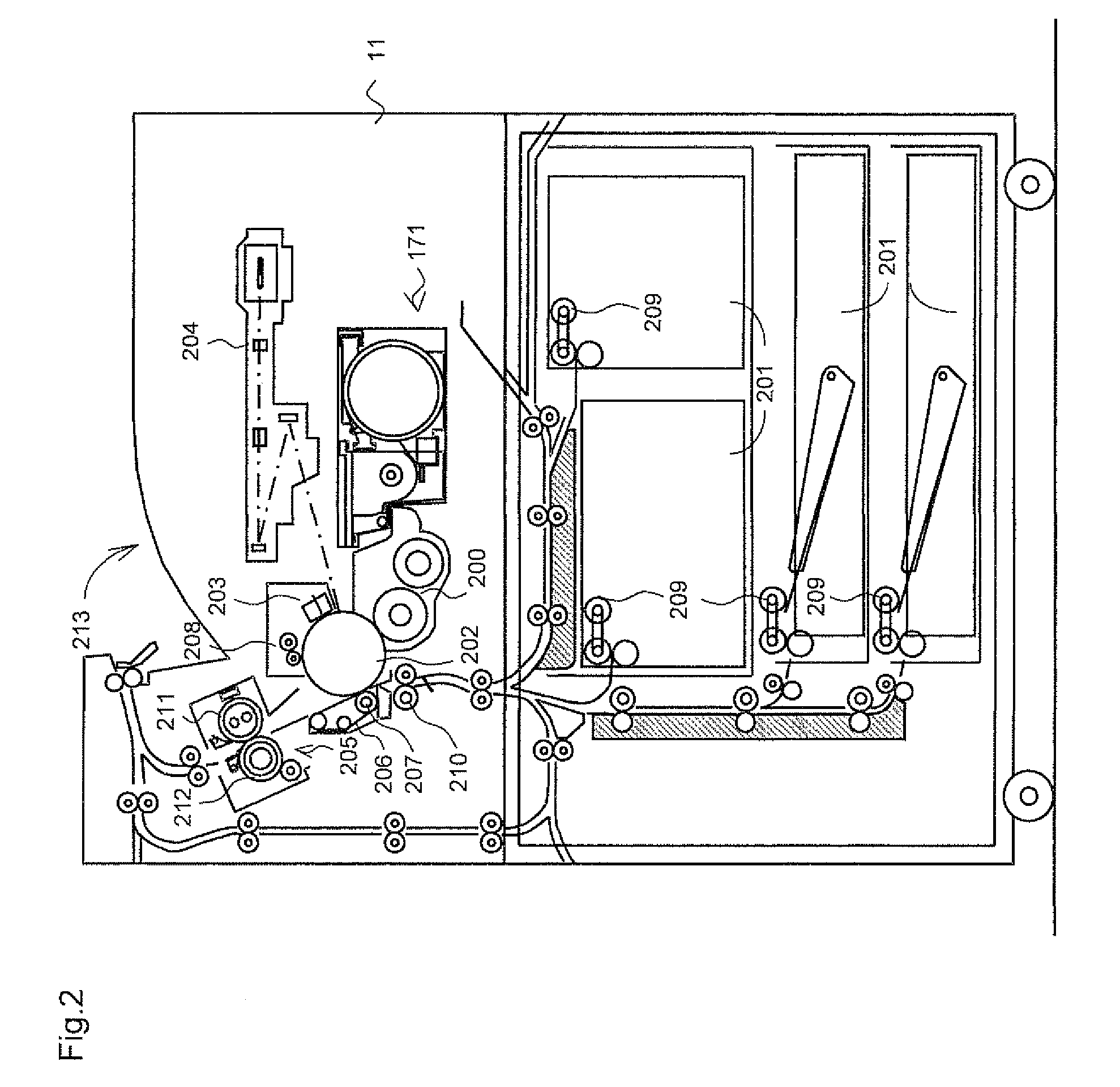 Image forming apparatus with variable photoconductor charging and variable developing bias voltage