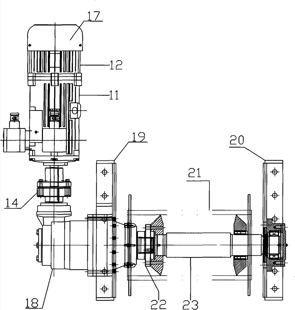 Full-automatic winch take-up system