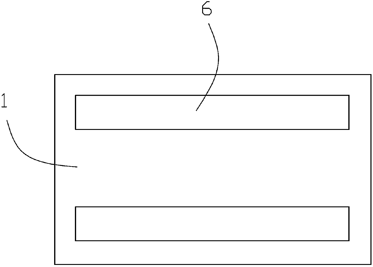 Wireless packaging structure of high-power ceramic LED (Light-emitting Diode)