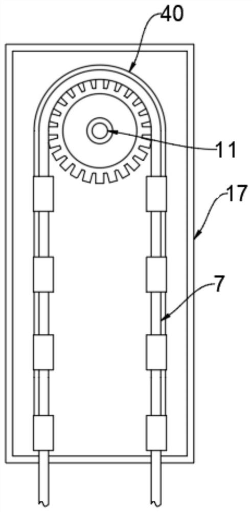 Energy-saving reversing mechanism of assembly line