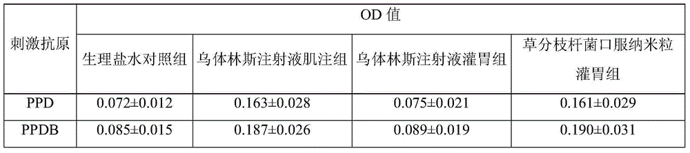 Mycobacterium phlei oral administration nanoparticles and preparation method therefor