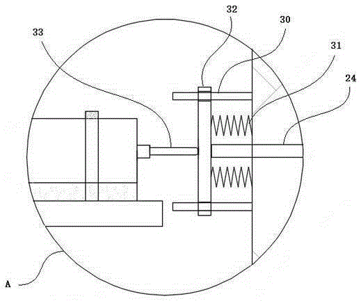 Concrete material high temperature splitting testing machine, and high temperature splitting testing method