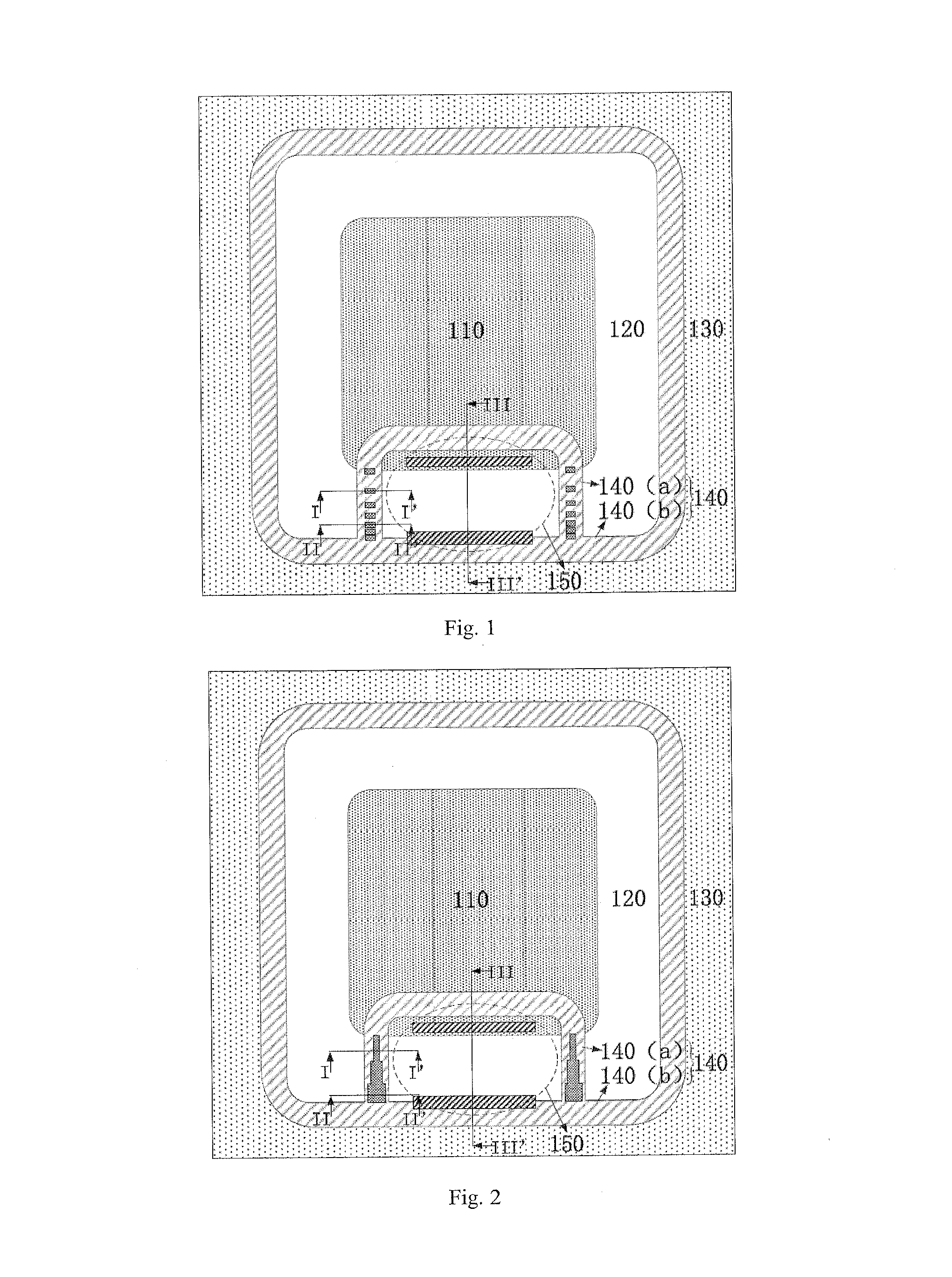 Isolation structure of high-voltage driving circuit