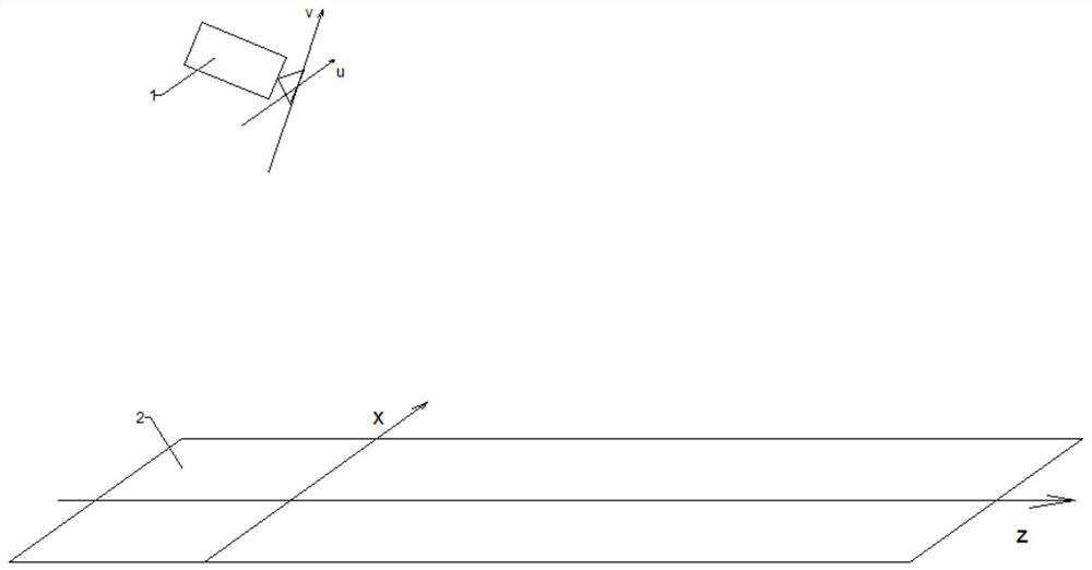 Real-time measurement method of vehicle speed based on video processing