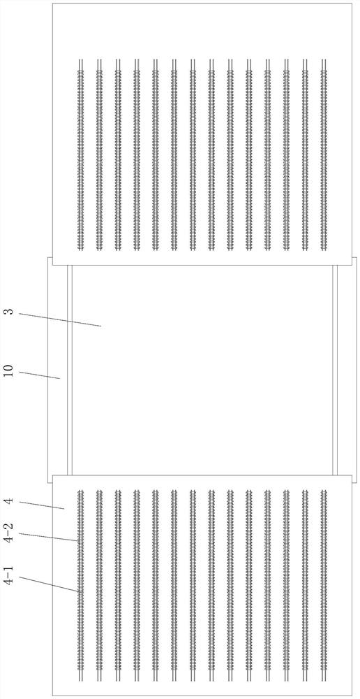 Device for separating rice embryos in batches