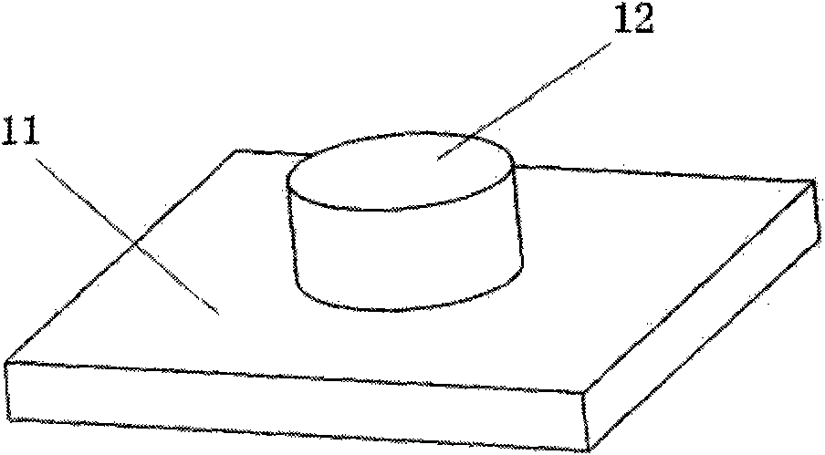 Strain measurement method based on light transmission measuring technology and device thereof