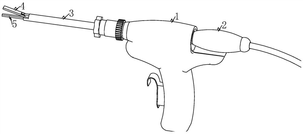 Ultrasonic scalpel with novel scalpel rod structure and using method of ultrasonic scalpel