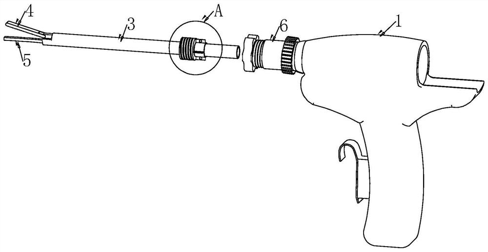 Ultrasonic scalpel with novel scalpel rod structure and using method of ultrasonic scalpel