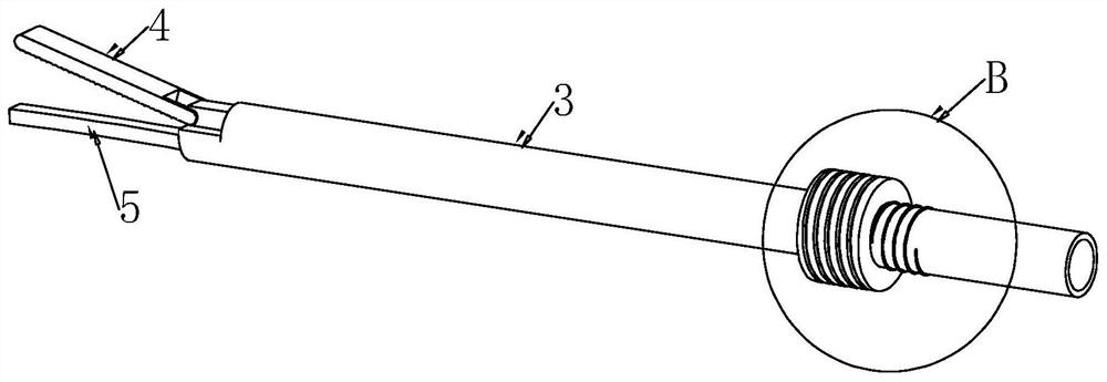 Ultrasonic scalpel with novel scalpel rod structure and using method of ultrasonic scalpel