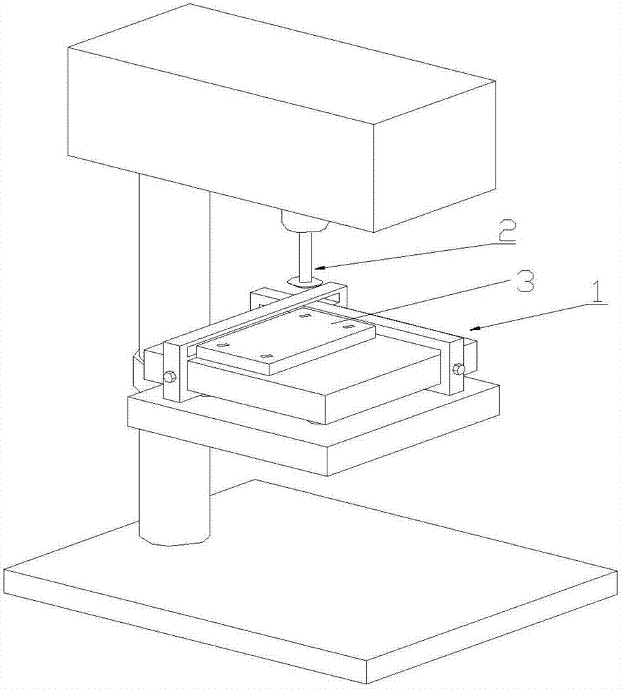 Device for drilling counterbore holes in PVC boards