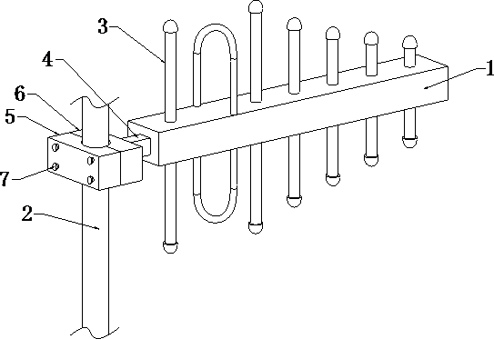 An easy-to-use multi-band combined antenna device