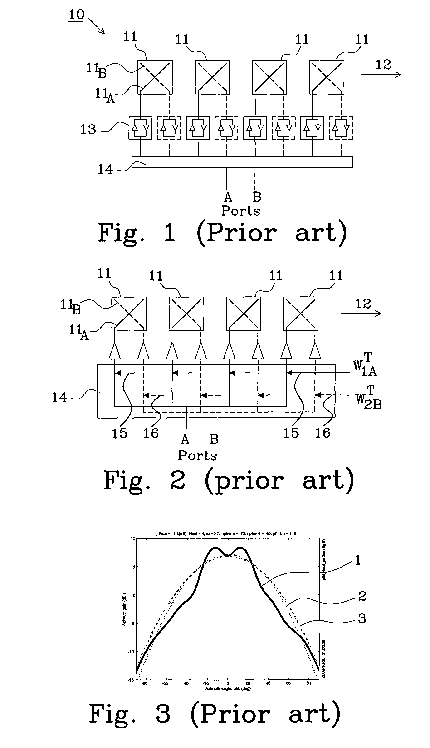 Method of designing weight vectors for a dual beam antenna with orthogonal polarizations