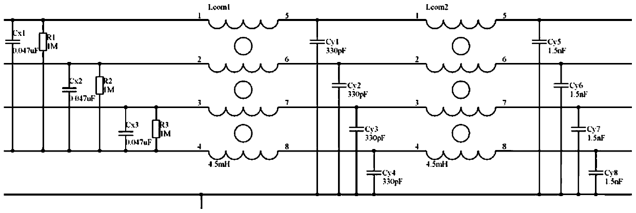 Strong electromagnetic pulse multi-level protection device