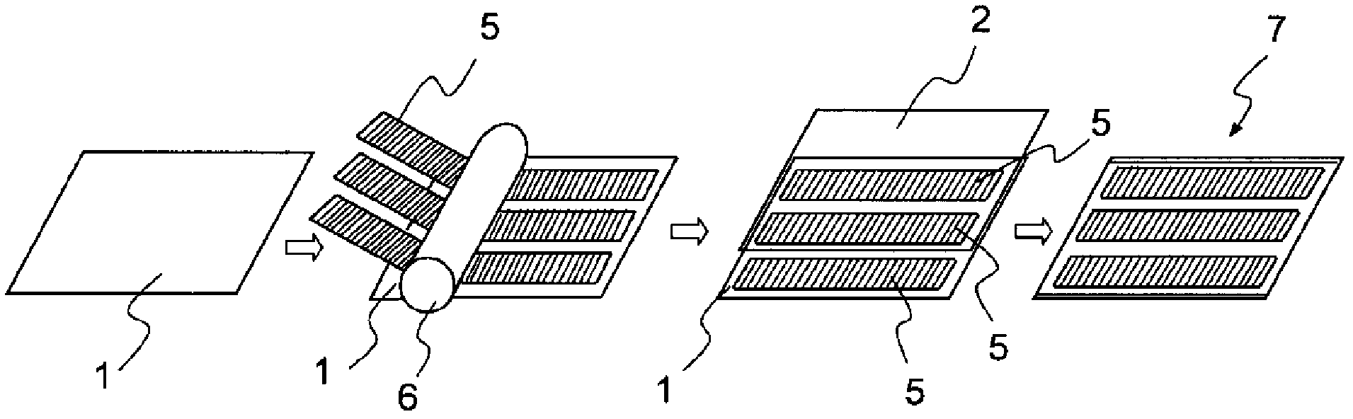 Substrate surface sealing device and organic el panel fabrication method