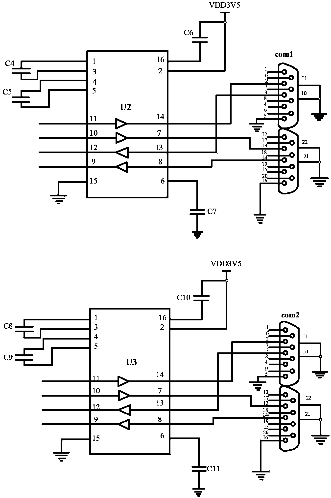 Handheld serial port simulator