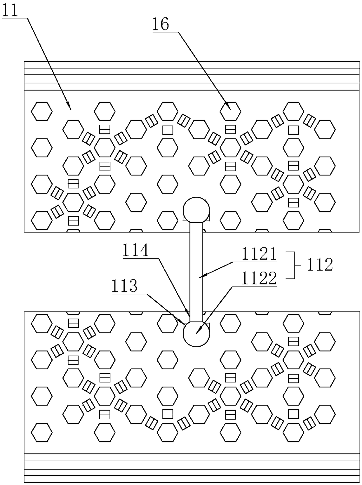 Drainage pipeline construction component and method