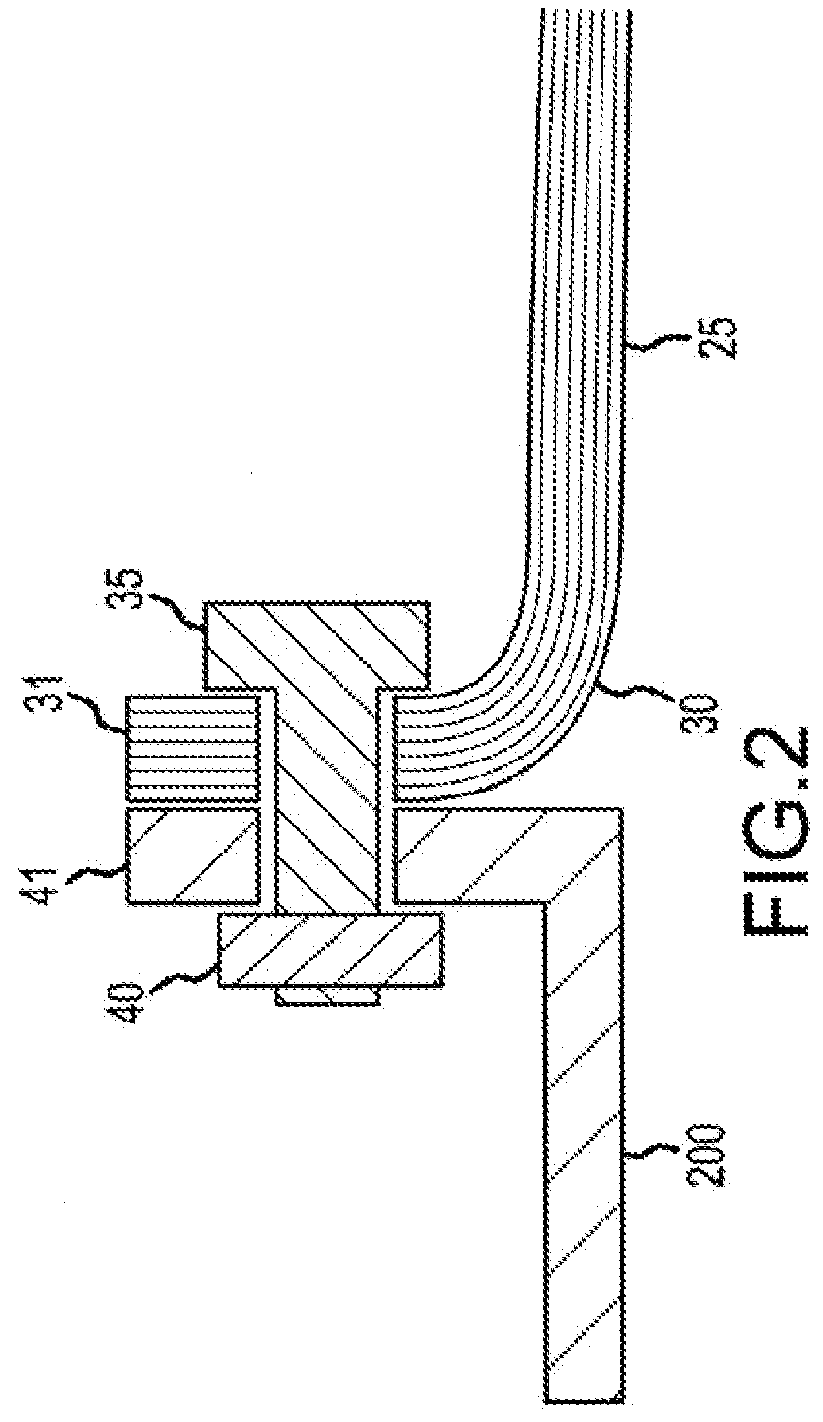 Composite flange with three-dimensional weave architecture