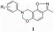 7H-benzo-isoxazole-[7,6-e][1,3]oxazine derivatives and application