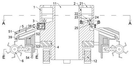 Tumbril for going-out multi-channel fertilization of fruit trees