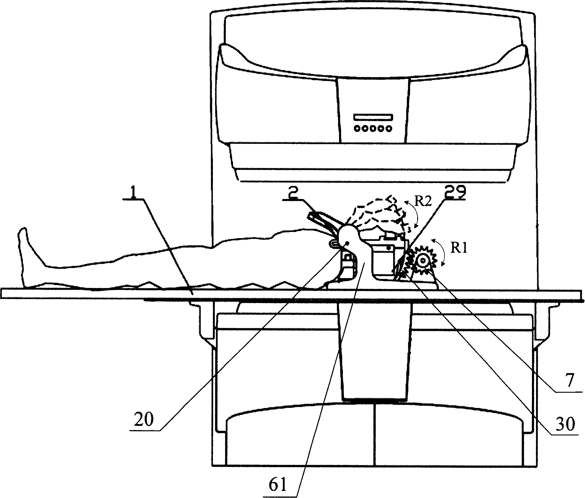 Magnetic resonance imaging control device for movement