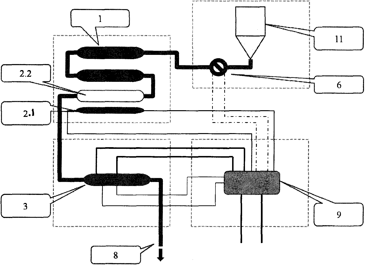 Instant drinking water device using barrel-shaped thick film for heating